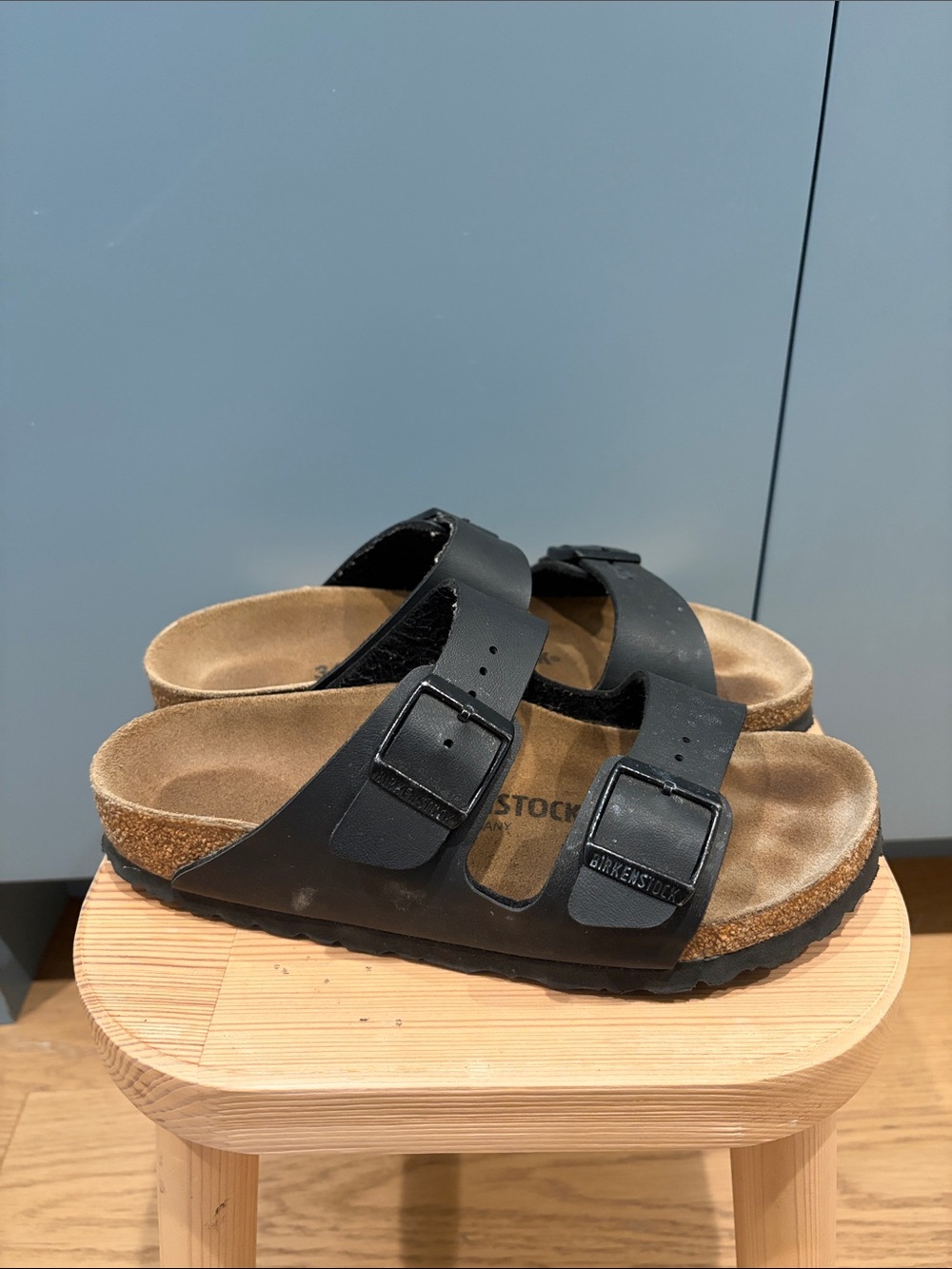 Birkenstock Black Double Strap Sandals for Women Size 36 - Picture 3 of 4